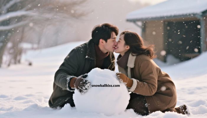 snowball kissing 