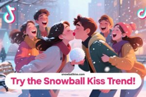 Snowball Kiss | Cool TikTok Trend That Everyone is doing